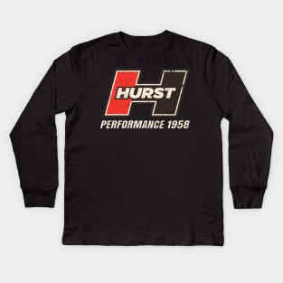 Hurst Performance 1958 Kids Long Sleeve T-Shirt